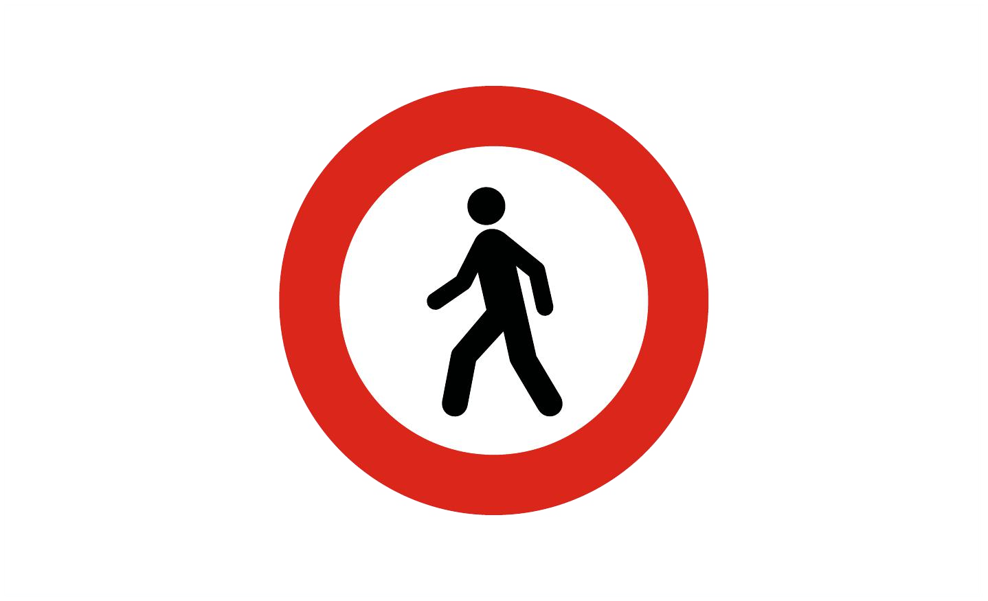 Ndalim qarkullimi për këmbësorë